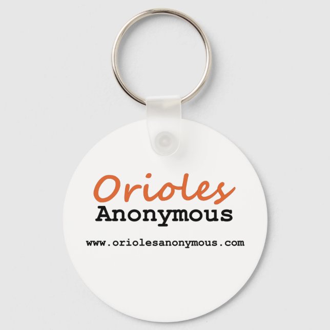 Orioles Anonymous - Site Logo Schlüsselanhänger (Vorderseite)