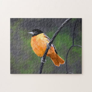 Oriolmalerei - Original Vogelkunst Puzzle