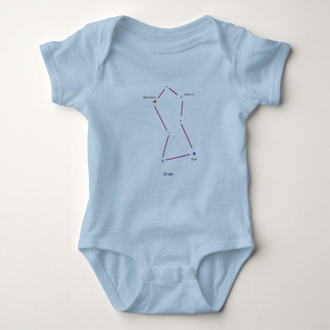Orion Baby Strampler (Vorderseite)