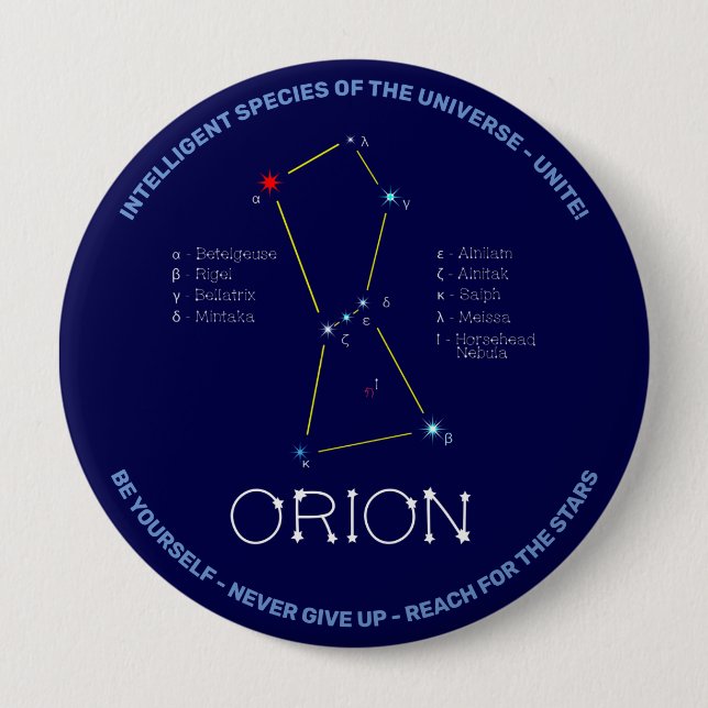 Orion Button (Vorderseite)