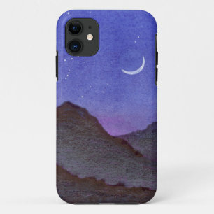 Orion & Crescent Moon Mountains Case-Mate iPhone Hülle