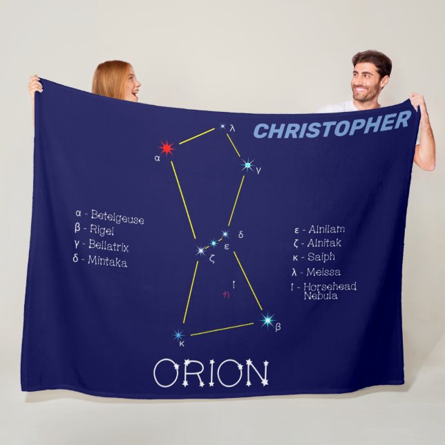 Orion Fleecedecke (Beispiel)