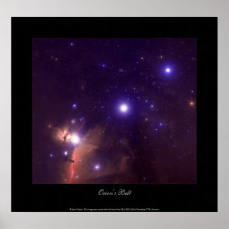 Orion-Gürtel Poster