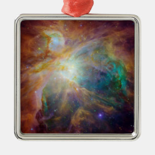 Orion in Infrared Ornament Aus Metall