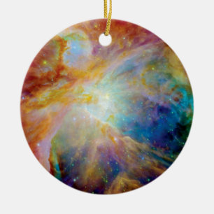 Orion-Nebel Hubble Spitzer-Teleskop Weltraum-Foto Keramikornament