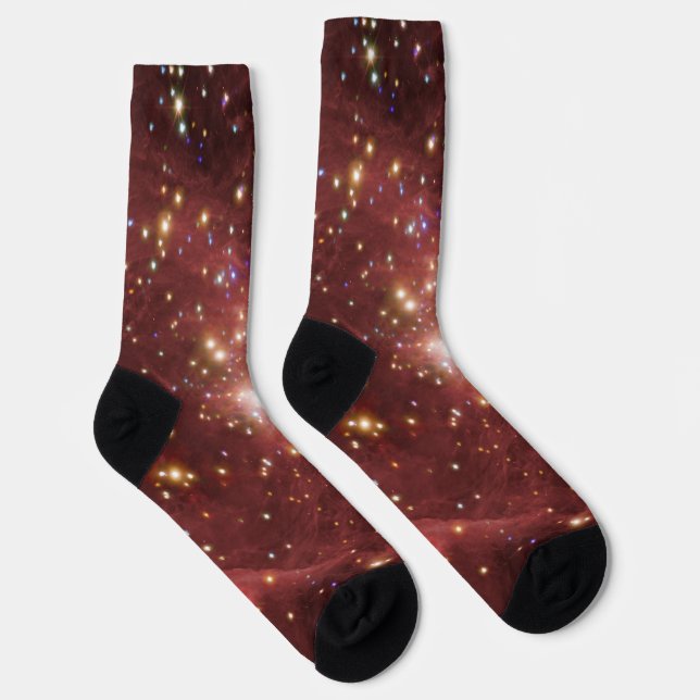 Orion-Nebel-Kosmische-Deep-Space-Socken Socken (Rechts)