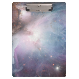 Orion-Nebel Messier 78 Pastell-Weltraum-Foto Klemmbrett