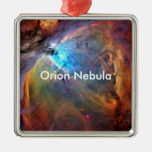 Orion-Nebel Raumgalaxie Silbernes Ornament