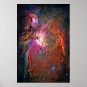 Orion Nebelfleck die Größe neu bestimmtes 24x36 Poster