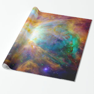 Orion Nebula farbenfrohe Galaxie Wrapping Paper Geschenkpapier