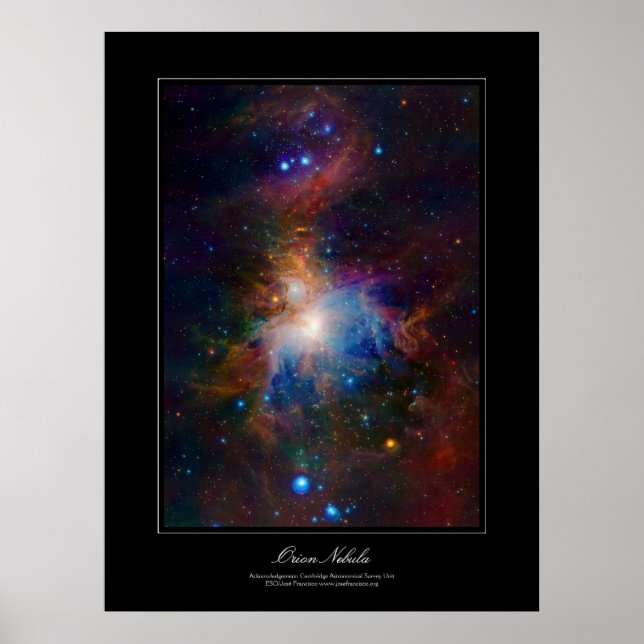 Orion Nebula Galerie-Poster Poster (Vorne)