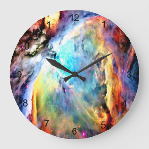 Orion Nebula Große Wanduhr