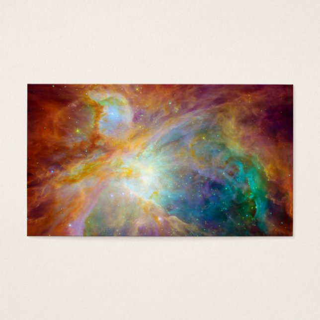 Orion Nebula Hubble Spitzer Space (Vorderseite)