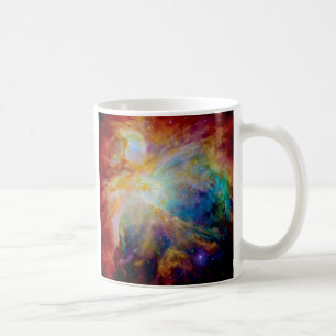 Orion Nebula Hubble Spitzer Telescope Space Foto Kaffeetasse
