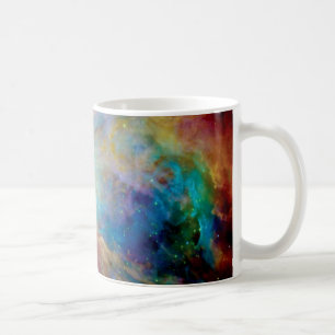 Orion Nebula Hubble Spitzer Telescope Space Foto Tasse