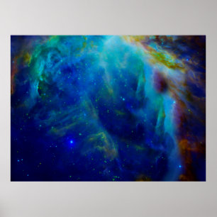 Orion Nebula kosmisches Galaxien-Weltraum Poster