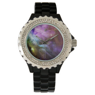 Orion Nebula lila Wirbel NASA Armbanduhr
