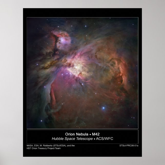 Orion Nebula - M42-Plakat Poster (Vorne)
