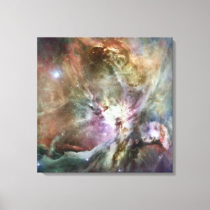 Orion Nebula Pastels Leinwanddruck