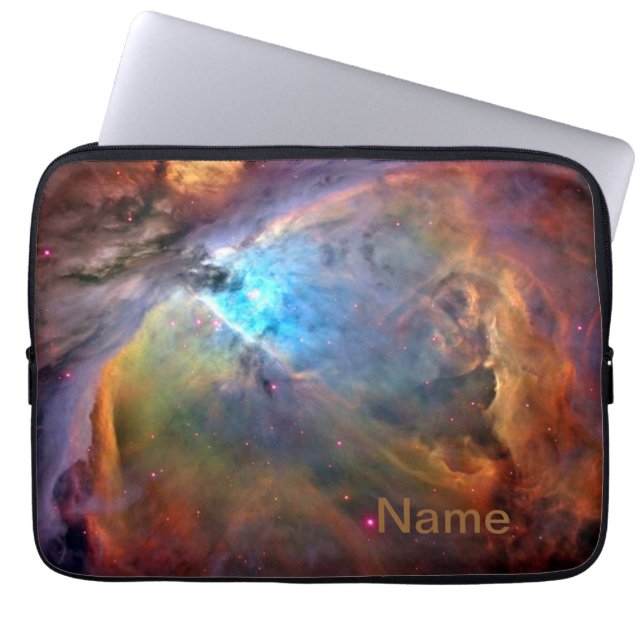 Orion Nebula Personalisierter Zippered Laptop Case (Vorderseite)