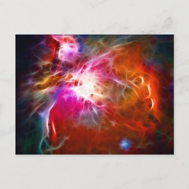 Orion Nebula Postkarte (Vorderseite)