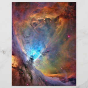 Orion Nebula Raumfahrzeug Papier - 2 Seiten