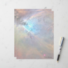 Orion Nebula Raumgalaxie Briefbogen