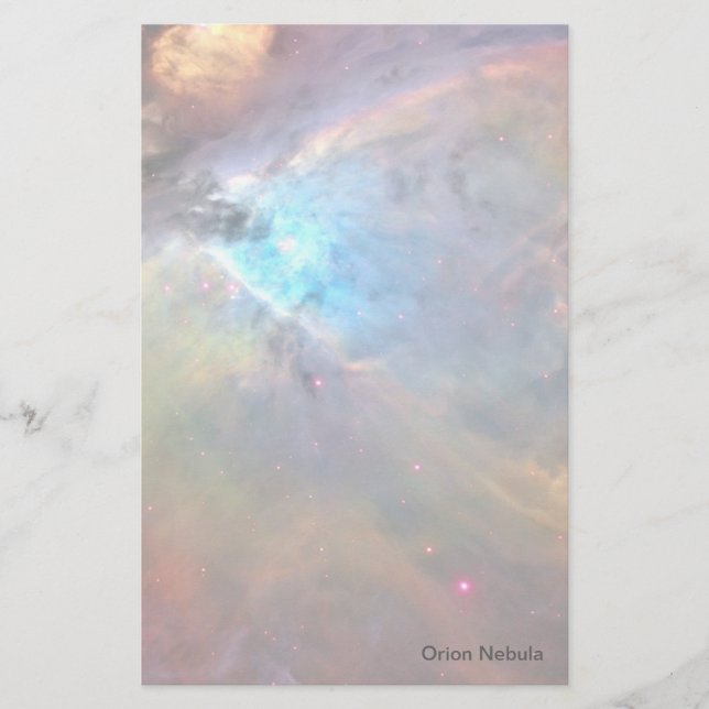 Orion Nebula Raumgalaxie Briefpapier (Vorderseite)