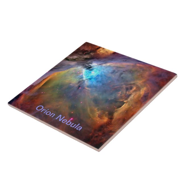 Orion Nebula Raumgalaxie Fliese (Seite)