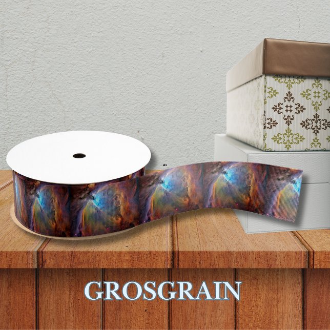 Orion Nebula Raumgalaxie Ripsband (Orion Nebula Space Galaxy Grosgrain Ribbon 1.5)