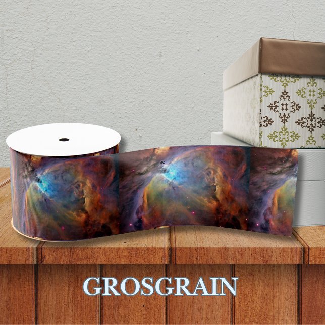 Orion Nebula Raumgalaxie Ripsband (Orion Nebula Space Galaxy Grosgrain Ribbon)