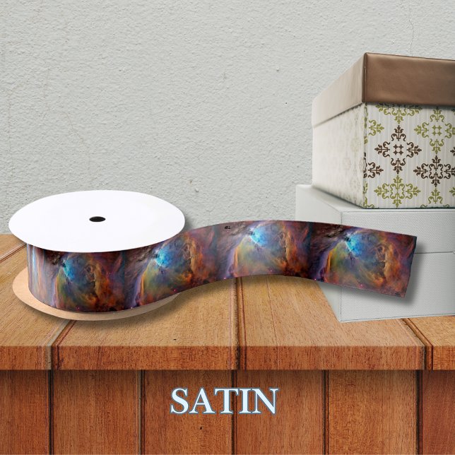 Orion Nebula Raumgalaxie Satinband (Orion Nebula Space Galaxy Satin Ribbon 1.5)