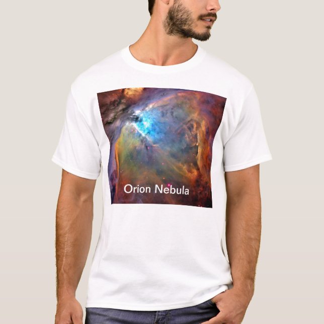 Orion Nebula Raumgalaxie T-Shirt (Vorderseite)
