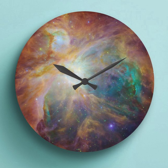 Orion Nebula Runde Wanduhr (Orion Nebula Round Clock)