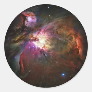 Orion Nebula Runder Aufkleber