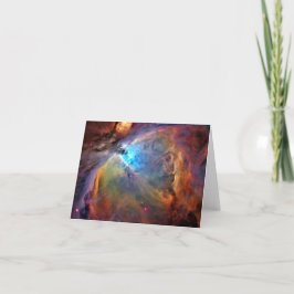 Orion Nebula Space Note Card Karte
