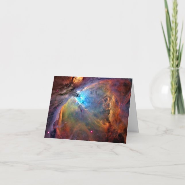 Orion Nebula Space Note Card Karte (Vorderseite)