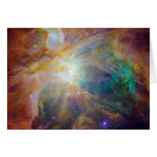 Orion Nebula Stars zusammengesetzt (Vorderseite (Horizontal))