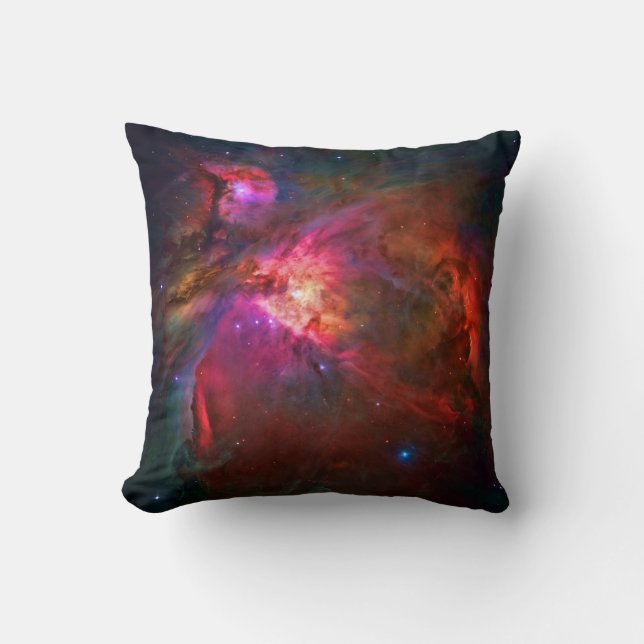 Orion Nebula und Trapezium Stars Kissen (Vorderseite)