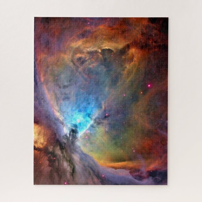 Orion Nebula Weltraumgalaxie niedriger Kontrast Puzzle (Vertikal)