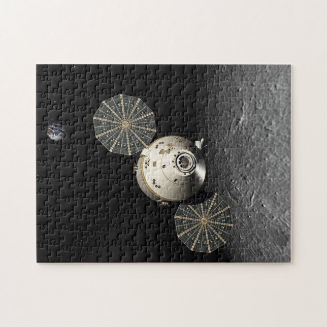 Orion Spacecraft am Lunar Puzzle (Horizontal)