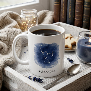 Orion-Sternbild benutzerdefinierter Name Kaffeetasse