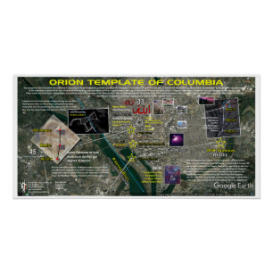 Orion Template of Columbia Poster