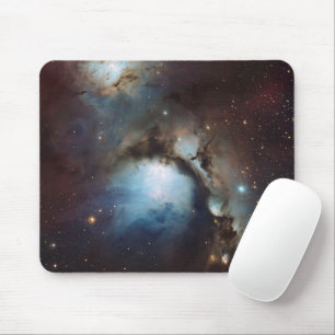 Orionnebel Astronomie blau braun beige Himmel Ster Mousepad
