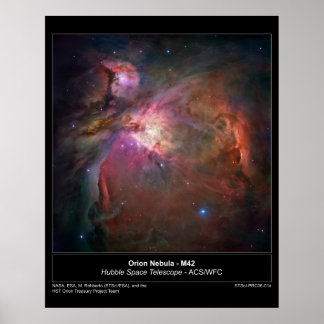 OrionNebula-M42-2006-01a Poster