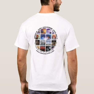 Orion's Arm White 2-seitige Rund-Logo-T-Shirt T-Shirt