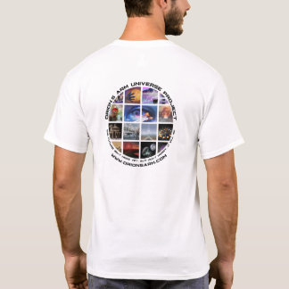 Orion's Arm White 2-sided Round Logo T-shirt