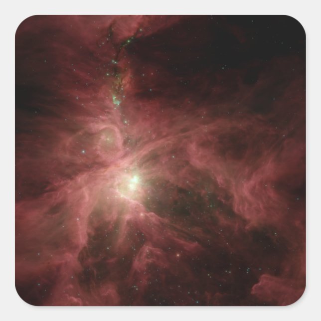 Orion's Inner Beauty Quadratischer Aufkleber (Vorderseite)