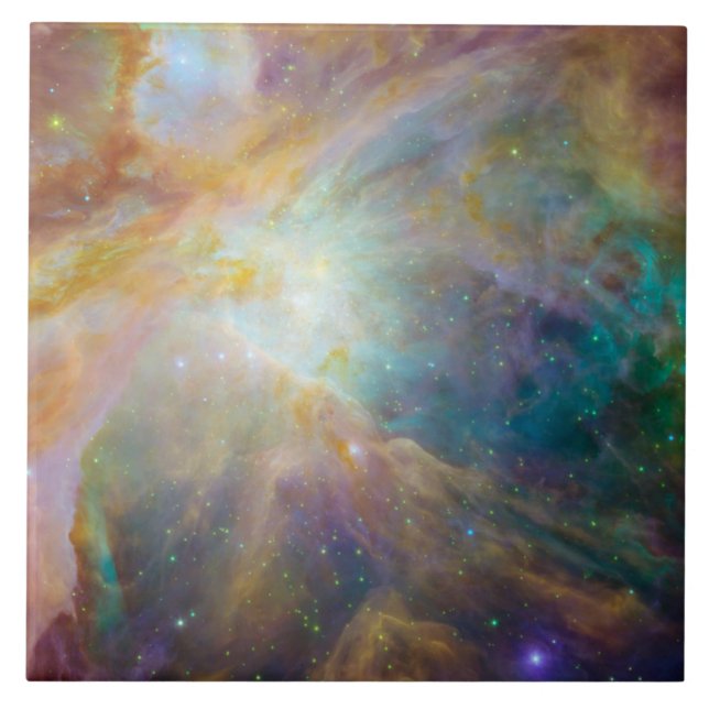 Orions-Nebelfleck Fliese (Vorderseite)