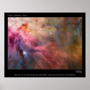 Orions-Nebelfleck M42 HGZ-Plakat Poster